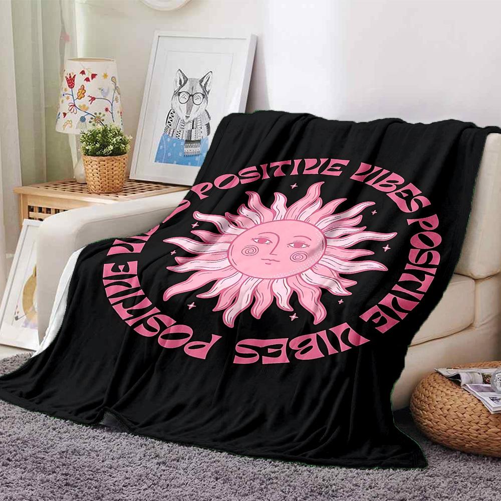 1pc Positive vibes Soft Flannel All-Season Throw for Home, Office, Outdoor UseDurable Comfort 100506 80cmx120cm(31inx47in)
1pc Positive vibes Soft Flannel All-Season Throw for Home, Office, Outdoor UseDurable Comfort 100506 80cmx120cm(31inx47in)