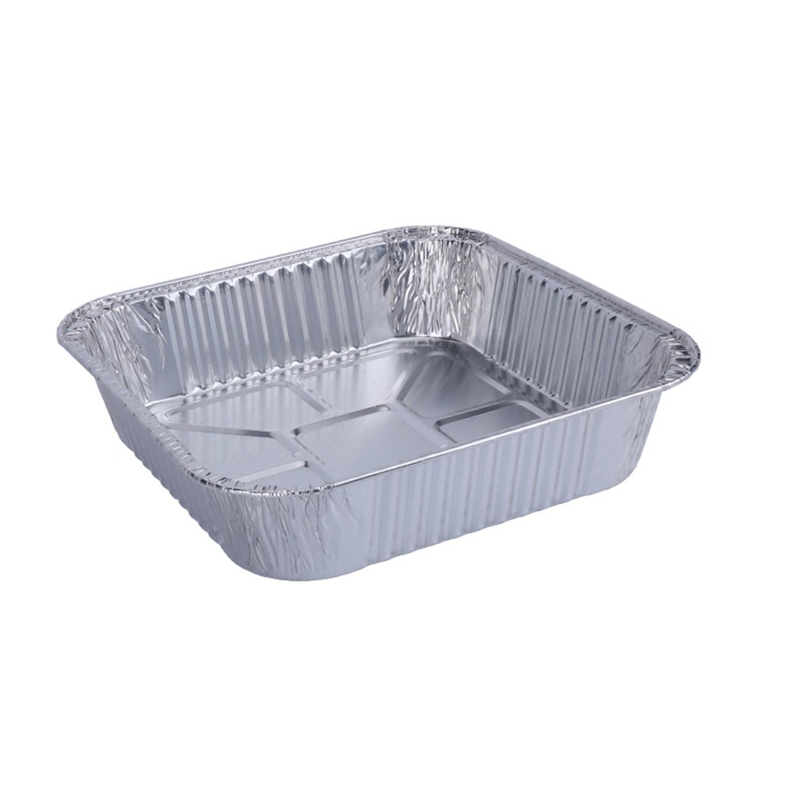 Durable Aluminum Foil Baking Pans Disposable Square Tray for Cooking, Roasting, and Catering Pack of 25 One Size
Durable Aluminum Foil Baking Pans Disposable Square Tray for Cooking, Roasting, and Catering Pack of 25 One Size