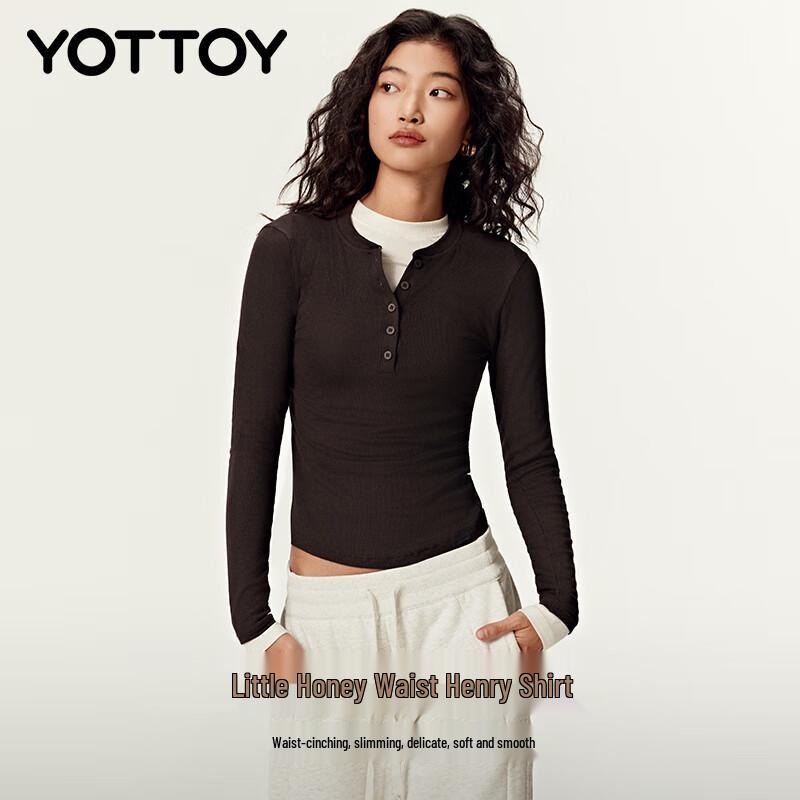 Yottoy Slim Fit Long Sleeve Henley Top S
Yottoy Slim Fit Long Sleeve Henley Top S