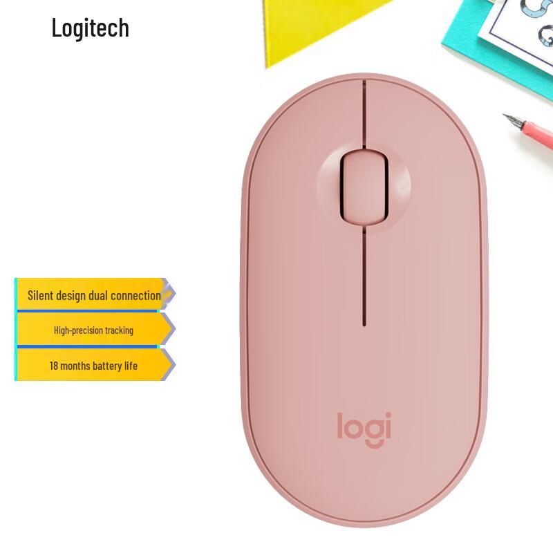 Logitech Pebble M350 Wireless Bluetooth Mouse
Logitech Pebble M350 Wireless Bluetooth Mouse