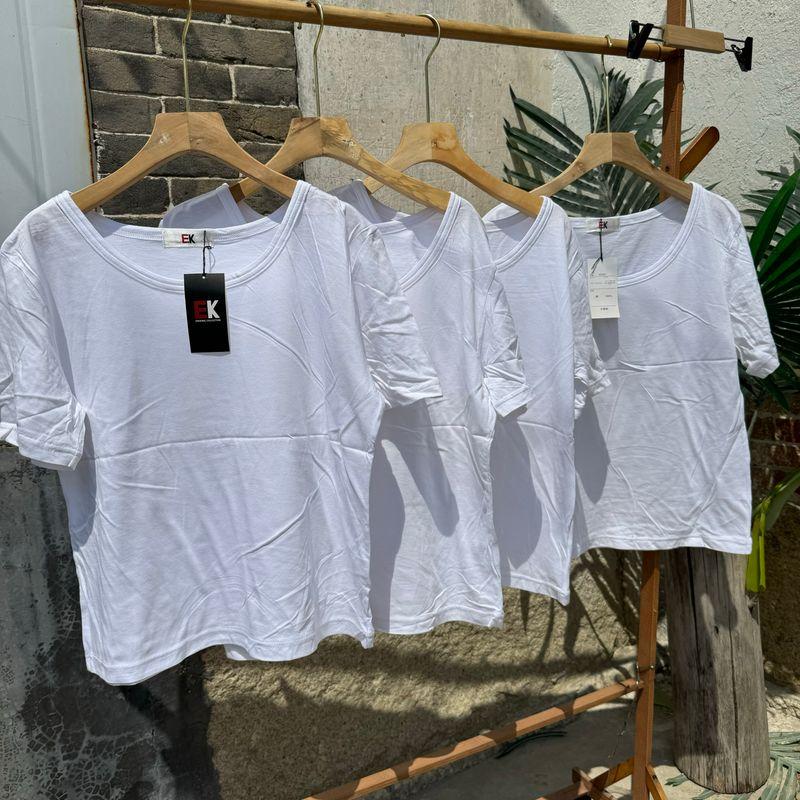 Ежедневный заказ! Экспорт 100% Хлопок Круглый Вырез Короткий Рукав Белая Футболка Лето Большой Размер Свободная Короткая Однотонная Хлопковая С Половиной Рукава Топы White LL (subject to water washing standard)
Ежедневный заказ! Экспорт 100% Хлопок Круглый Вырез Короткий Рукав Белая Футболка Лето Большой Размер Свободная Короткая Однотонная Хлопковая С Половиной Рукава Топы White LL (subject to water washing standard)