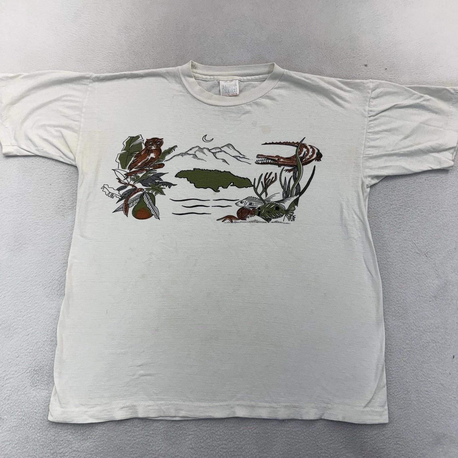 Винтажная футболка Jamaica Nature Environment Trust L Животные Арт Футболка 80-е 90-е Короткий рукав L
Винтажная футболка Jamaica Nature Environment Trust L Животные Арт Футболка 80-е 90-е Короткий рукав L