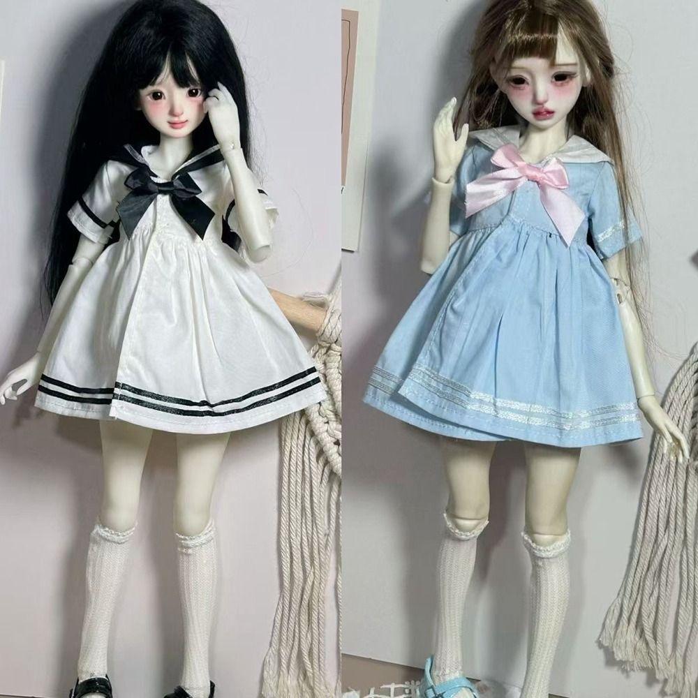 Mini Doll Sailor Suit Handmake Princess Long Skirt for 1/4 1/6 BJD 30/45cm Dolls 30cm White
Mini Doll Sailor Suit Handmake Princess Long Skirt for 1/4 1/6 BJD 30/45cm Dolls 30cm White