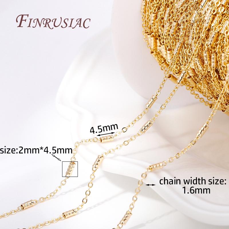 Trendy 14K Gold Plated Metal Spool Chains For Jewelry Making,Wholesale Bulk Chains DIY Necklace Bracelet Materials 1 Meter
Trendy 14K Gold Plated Metal Spool Chains For Jewelry Making,Wholesale Bulk Chains DIY Necklace Bracelet Materials 1 Meter