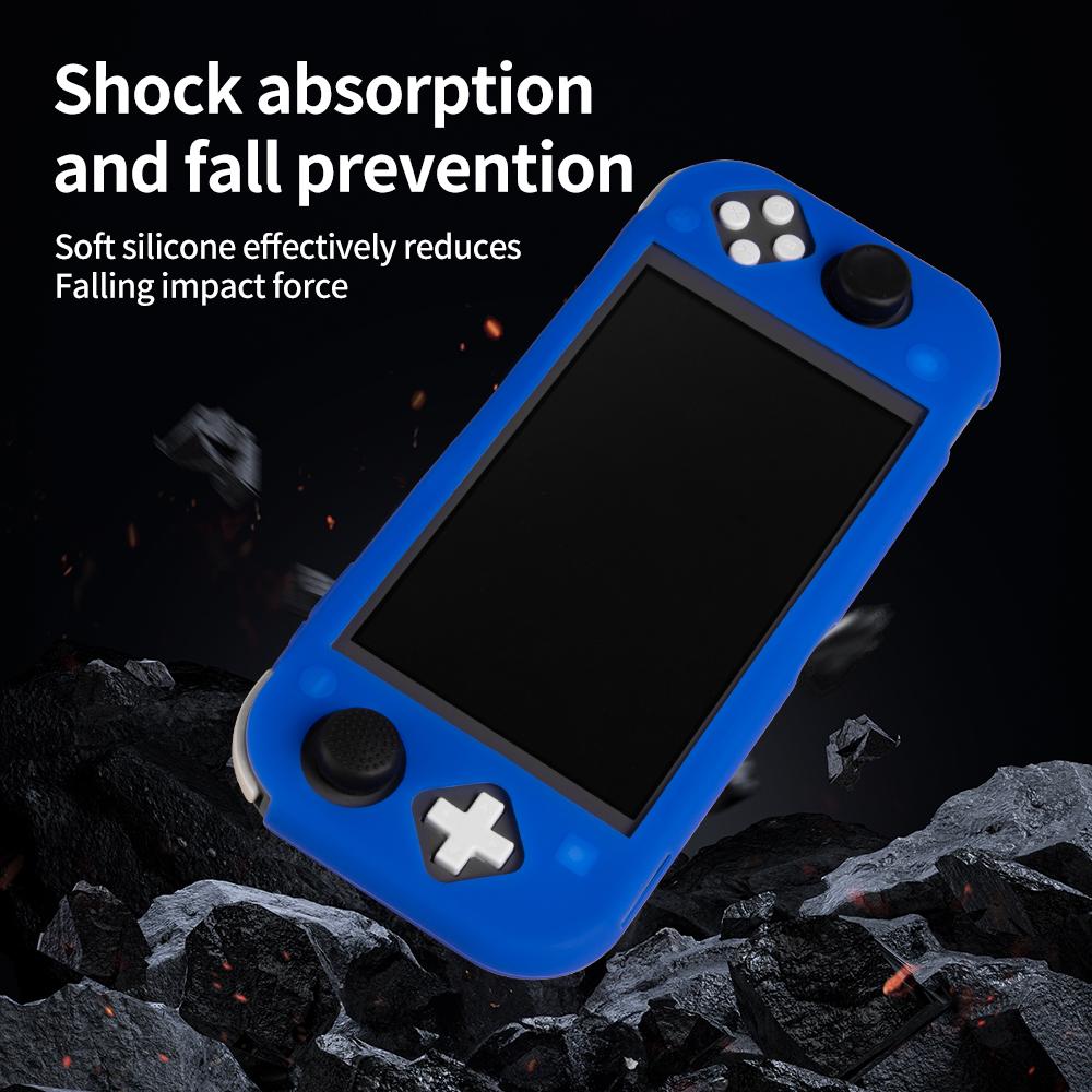 For Nintendo Switch Lite Silicone Protective Case Game Console Shock Absorbing Anti Drop Soft Cover Red
For Nintendo Switch Lite Silicone Protective Case Game Console Shock Absorbing Anti Drop Soft Cover Red