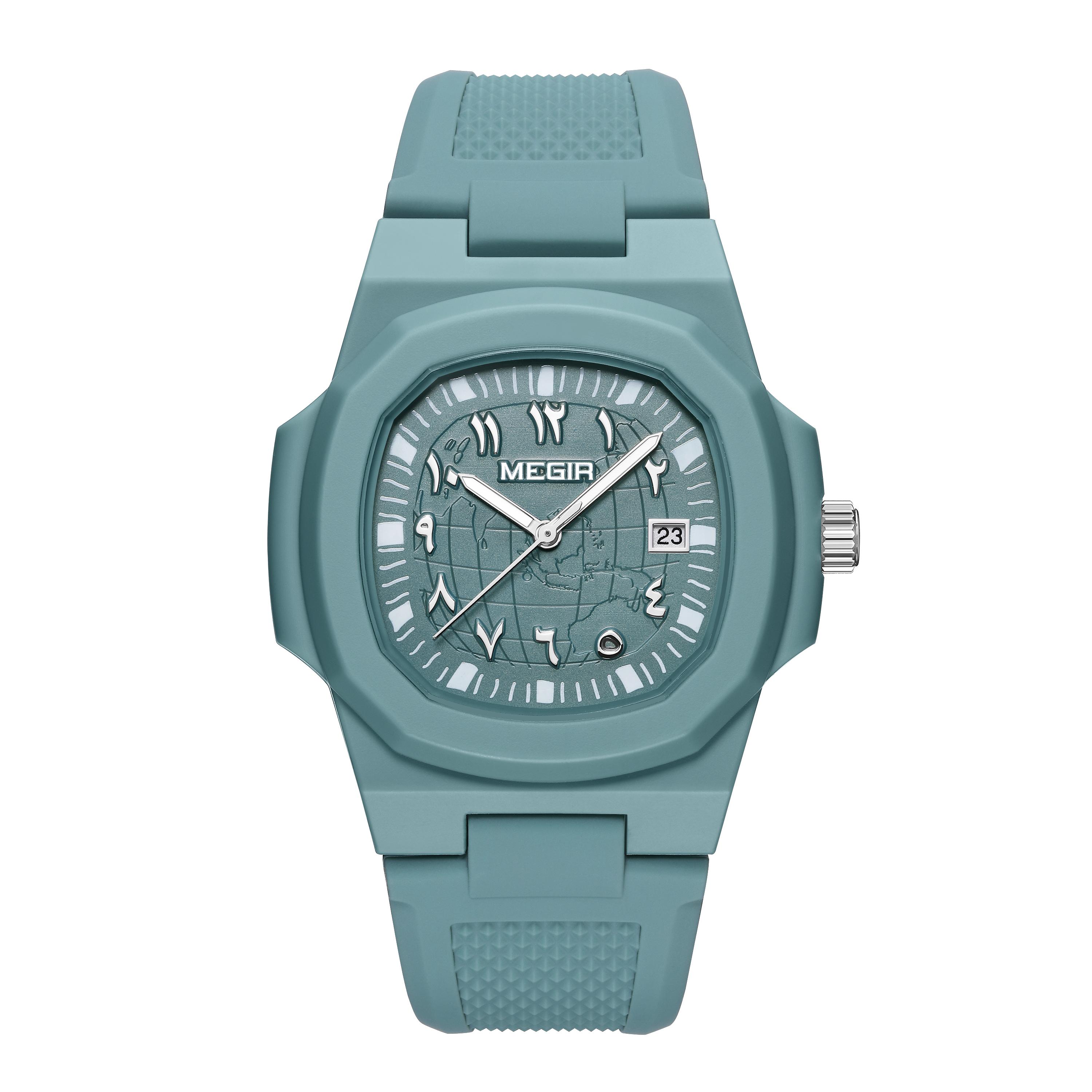 MEGIR 43MM Irregular Dial Men Watches Quartz Waterproof Sport Casual Wristwatch Clock Date Gifts for Man Montre Homme 8119 зелёный
MEGIR 43MM Irregular Dial Men Watches Quartz Waterproof Sport Casual Wristwatch Clock Date Gifts for Man Montre Homme 8119 зелёный