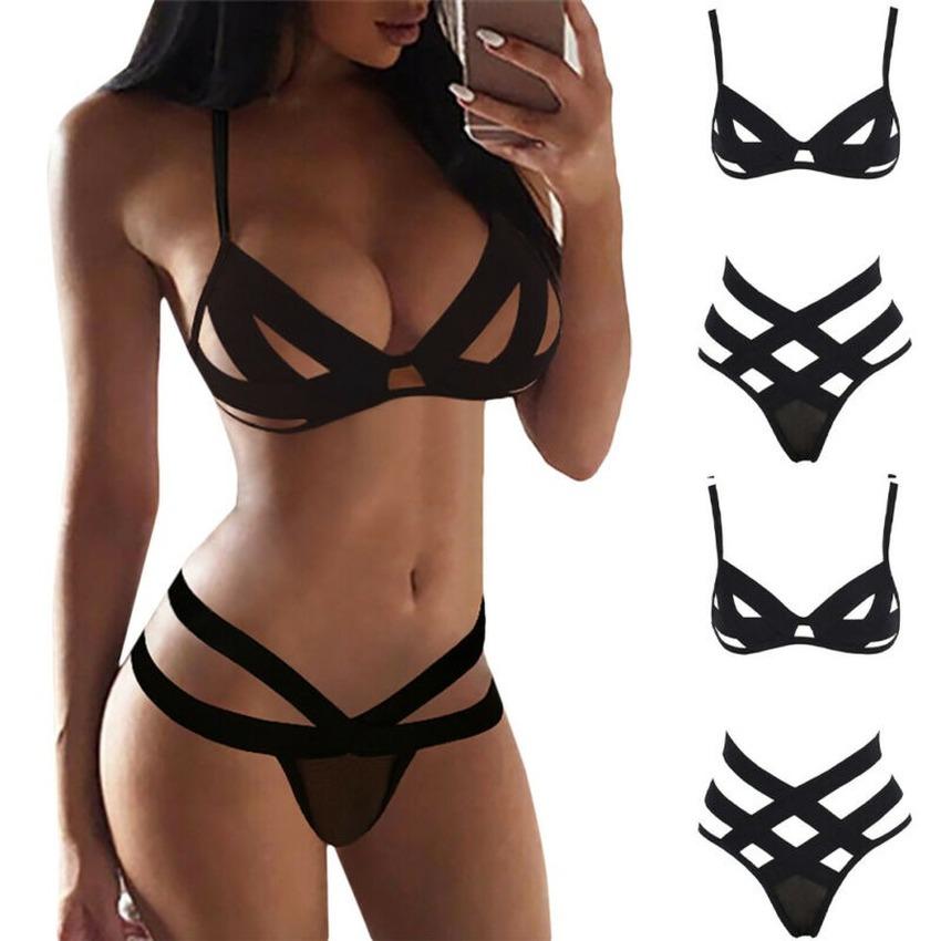 Женщины Сексуальное белье Бюстгальтер G-string Set выдолбленный Нижний белье экзотическая одежда Ночная одежда
Женщины Сексуальное белье Бюстгальтер G-string Set выдолбленный Нижний белье экзотическая одежда Ночная одежда