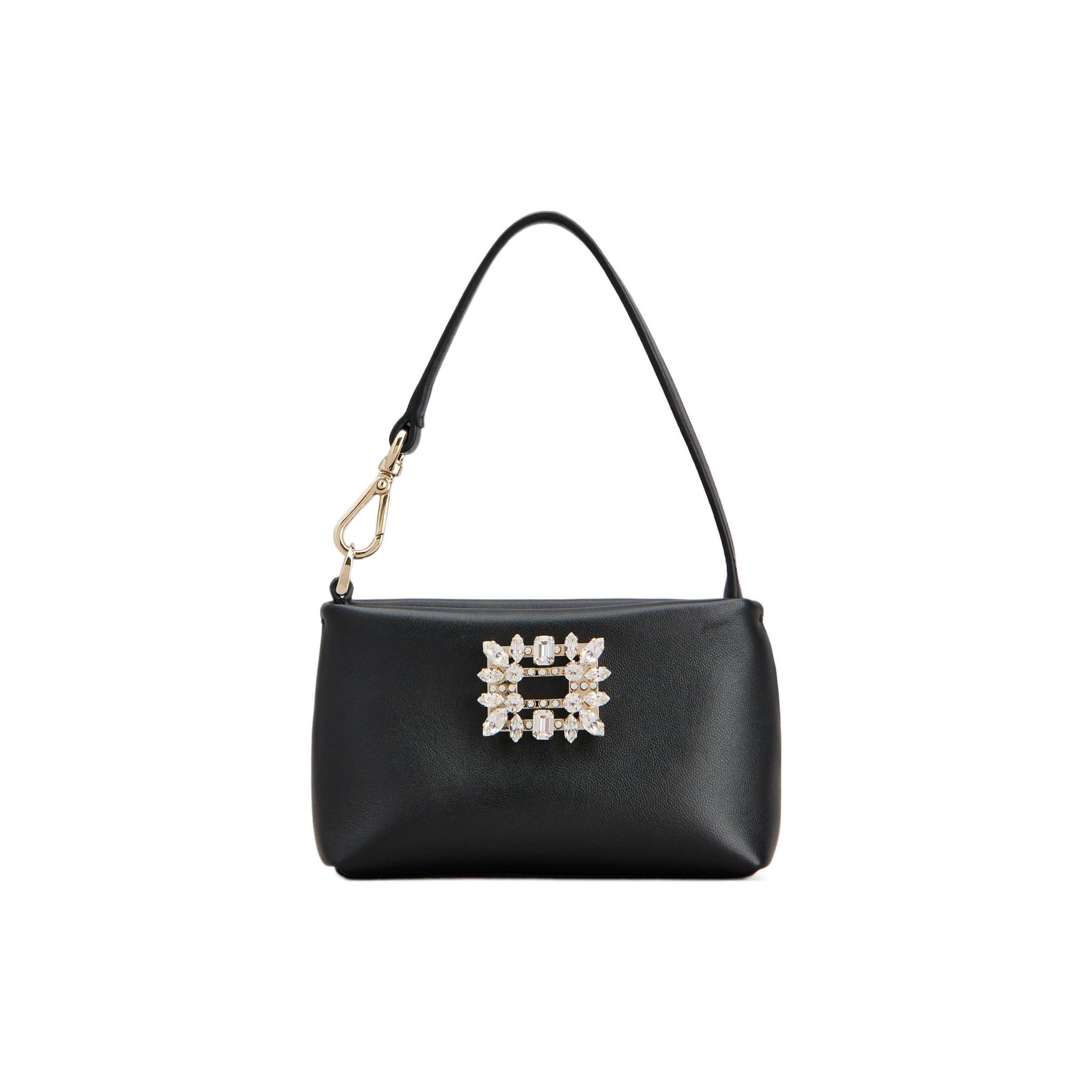 Roger Vivier Rv Nightlily Rhinestone Buckle Napa Leather Mini Handbag Women handbags Black RAWAWEX0200JXVB999 Basic Set (Bag+Dust Bag)
Roger Vivier Rv Nightlily Rhinestone Buckle Napa Leather Mini Handbag Women handbags Black RAWAWEX0200JXVB999 Basic Set (Bag+Dust Bag)