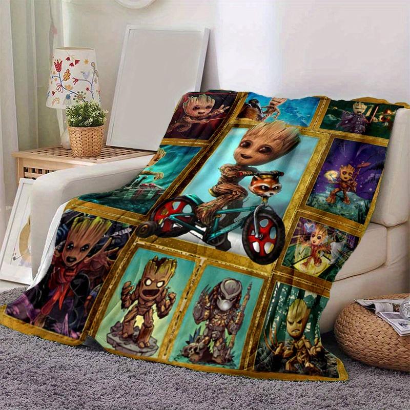1pc. Cute Groot Cartoon Print Blanket, Home Decor Gift for friends, Soft Microfiber Throw Blanket Suitable for All Seasons (Groot Riding Bik 100x150cm
1pc. Cute Groot Cartoon Print Blanket, Home Decor Gift for friends, Soft Microfiber Throw Blanket Suitable for All Seasons (Groot Riding Bik 100x150cm