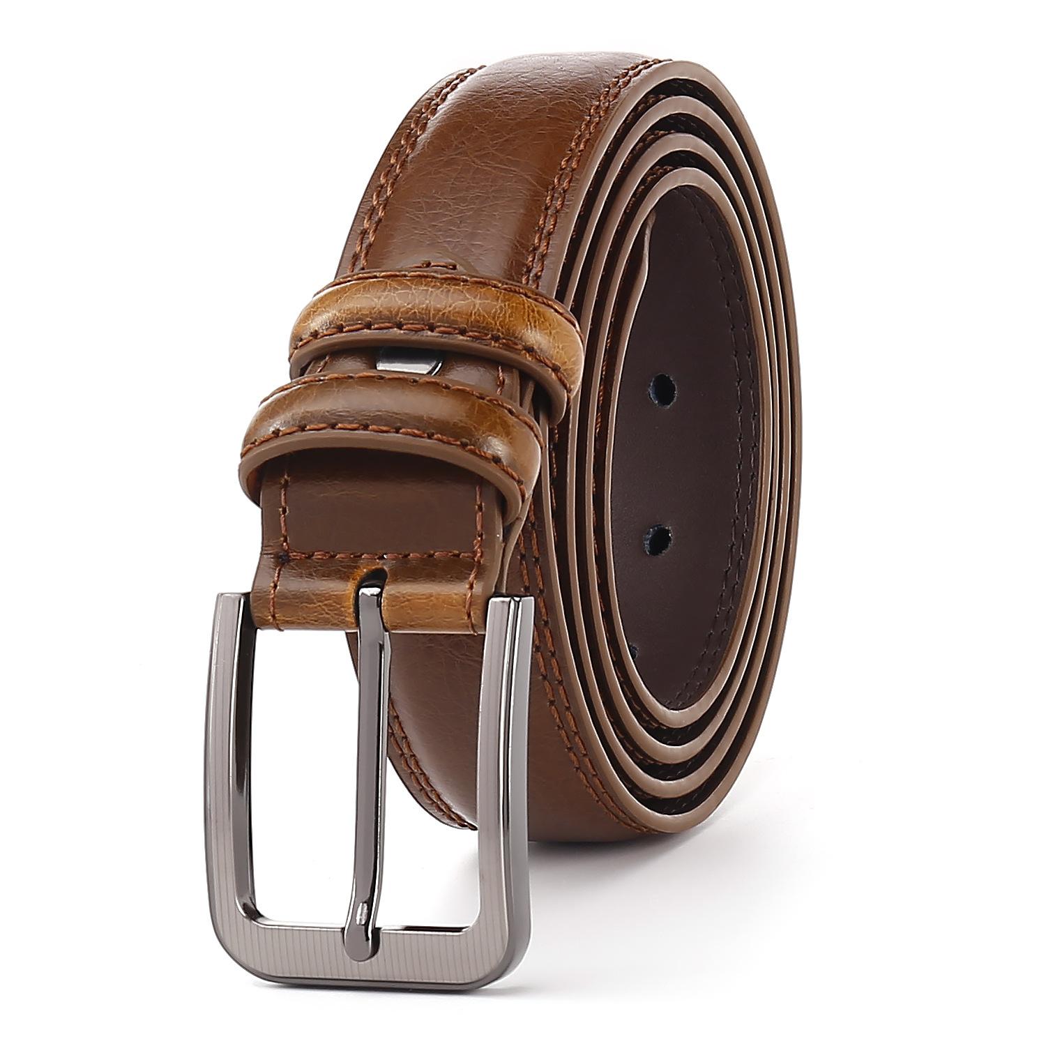 Ремень с пряжкой высшего качества, ремень для джинсов, ремень из натуральной кожи. 120cm темно-коричневого
Ремень с пряжкой высшего качества, ремень для джинсов, ремень из натуральной кожи. 120cm темно-коричневого