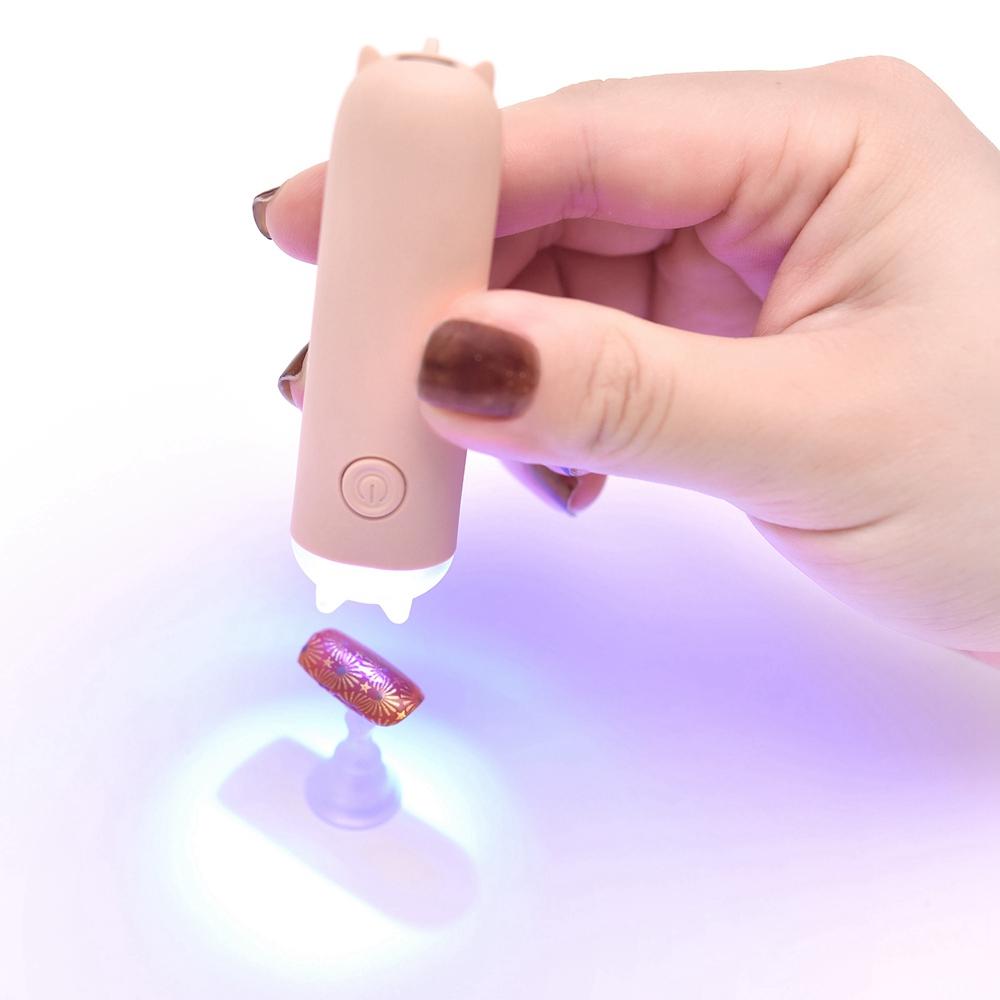 Mini Handheld Nail Dryer Lamp USB Chargeable Quick Dry Nail Lamp UV LED Nail Light for Curing All Nail Gel USB Manicure Salon To розовый
Mini Handheld Nail Dryer Lamp USB Chargeable Quick Dry Nail Lamp UV LED Nail Light for Curing All Nail Gel USB Manicure Salon To розовый