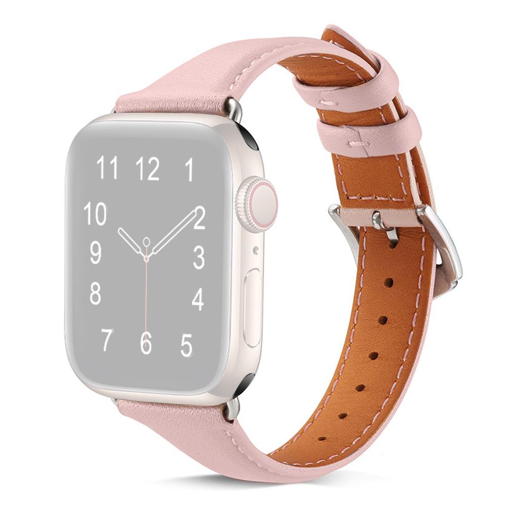 Wrist Strap for Apple Watch Series 10 9 8 7 SE 6 5 4 3 2 1 42mm 41mm 40mm 38mm Genuine Cow Leather Smart Watch Band Light Pink
Wrist Strap for Apple Watch Series 10 9 8 7 SE 6 5 4 3 2 1 42mm 41mm 40mm 38mm Genuine Cow Leather Smart Watch Band Light Pink