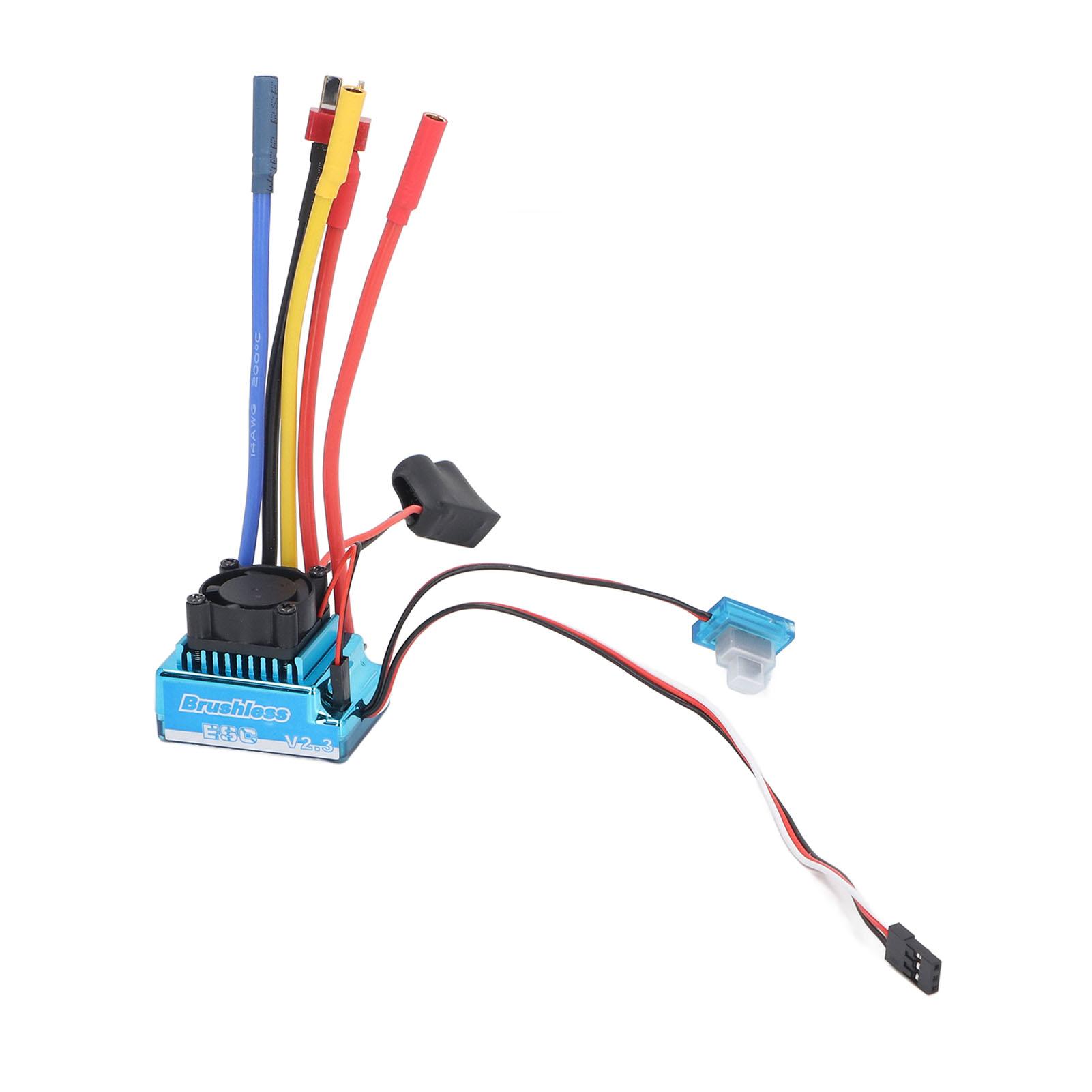 80A Brushless ESC Waterproof Brake Power Regulation Electronic Speed Controller for RC Car RC Boat
80A Brushless ESC Waterproof Brake Power Regulation Electronic Speed Controller for RC Car RC Boat