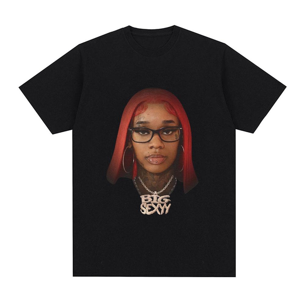 Sexyy Red Big Sexyy Face Graphic Tshirt Unisex Fashion Hip Hop Oversized T Shirt Casual Cotton Short Sleeve Tshirts Streetwear 4XL
Sexyy Red Big Sexyy Face Graphic Tshirt Unisex Fashion Hip Hop Oversized T Shirt Casual Cotton Short Sleeve Tshirts Streetwear 4XL