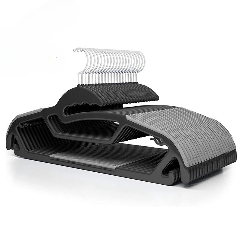 Multi-function hanger dry and wet dual-use plastic non-slip no trace drying clothes store hanger
Multi-function hanger dry and wet dual-use plastic non-slip no trace drying clothes store hanger
