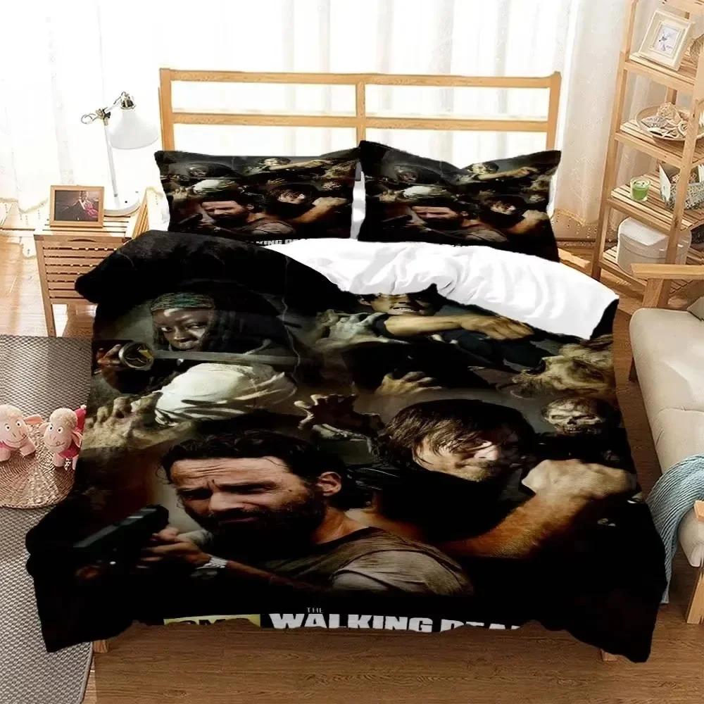 Hor Die Walking Dead Printed Beding Set High-End Premium Quen Beding Set Soft And Comfortable Beding Set For Boy 120*200cm Single
Hor Die Walking Dead Printed Beding Set High-End Premium Quen Beding Set Soft And Comfortable Beding Set For Boy 120*200cm Single