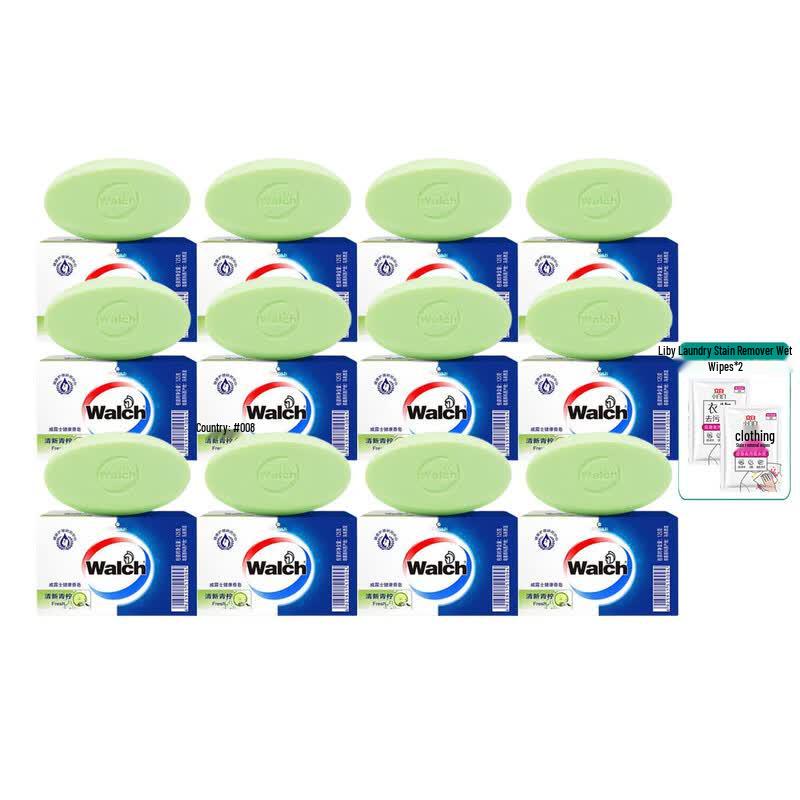 Walch Healthy Lime Soap Bars (12x125g) with Liby Wipes
Walch Healthy Lime Soap Bars (12x125g) with Liby Wipes