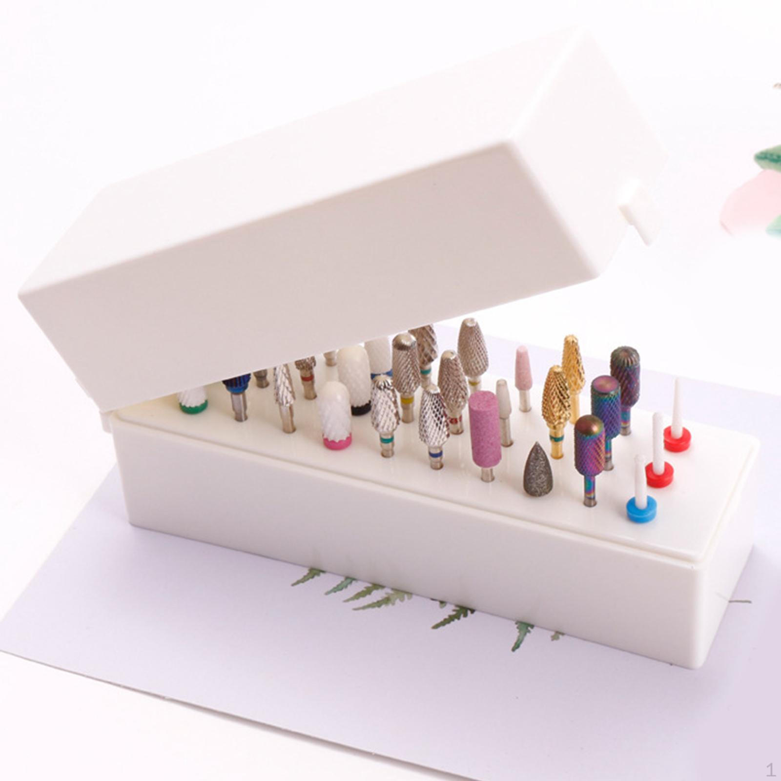 Bits Holder Holes Manicure Tools for Grinding Heads белый
Bits Holder Holes Manicure Tools for Grinding Heads белый