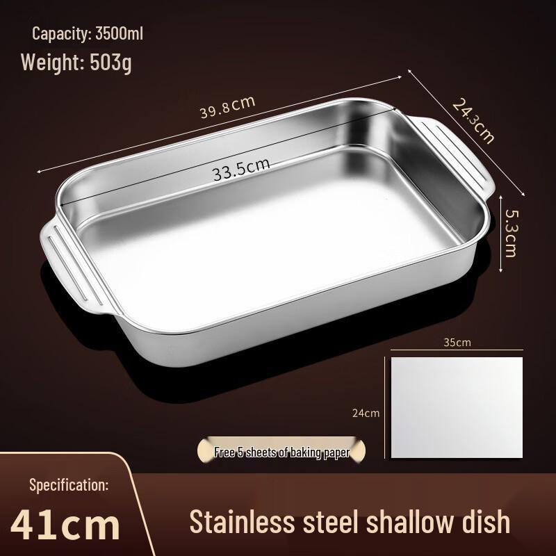 ZISIZ Stainless Steel Fish Grill Pan
ZISIZ Stainless Steel Fish Grill Pan