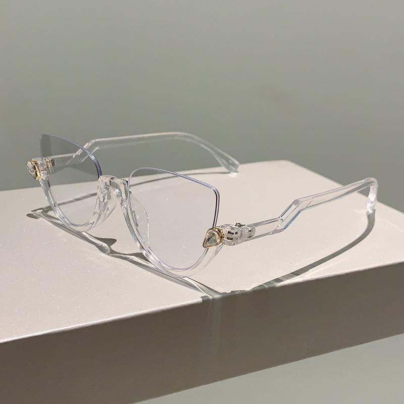 Anti Blue Light Optical Half Frame Glasses Women Cat Eye Vintage Luxury Brand Designer Myopia Prescription Diamond Eyewear Frame
Anti Blue Light Optical Half Frame Glasses Women Cat Eye Vintage Luxury Brand Designer Myopia Prescription Diamond Eyewear Frame
