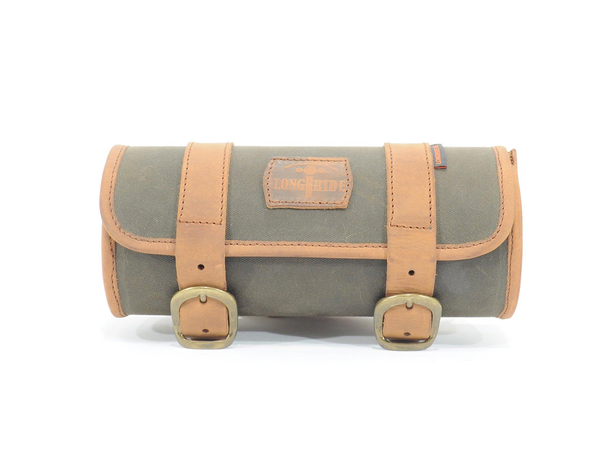 LONGRIDE Heritage Tool Bag Round Khaki CUS121WKHA 
LONGRIDE Heritage Tool Bag Round Khaki CUS121WKHA