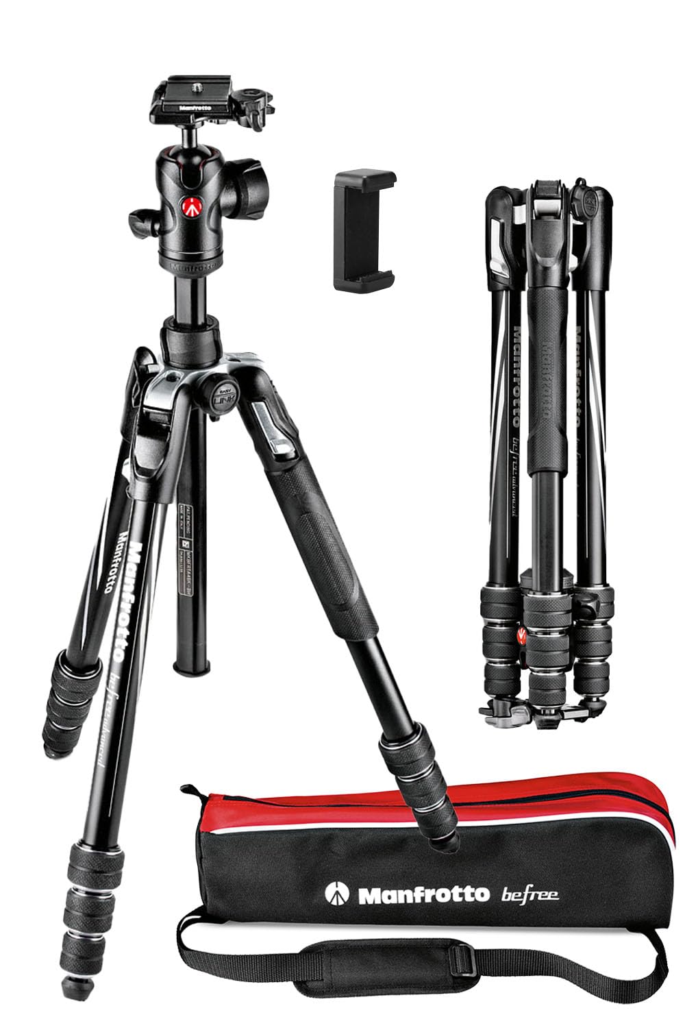Manfrotto befree Advance Aluminum T Tripod Smartphone Clamp Maximum Height Storage Height Weight Load Capacity Ball Perfect for Traveling and Climbing чёрный
Manfrotto befree Advance Aluminum T Tripod Smartphone Clamp Maximum Height Storage Height Weight Load Capacity Ball Perfect for Traveling and Climbing чёрный