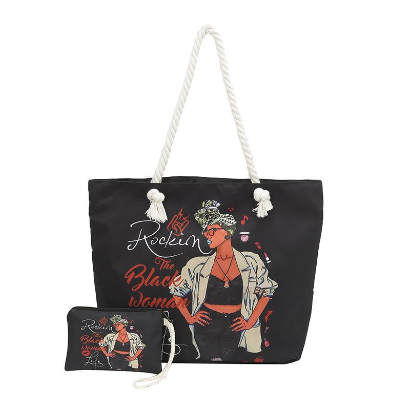 Многофункциональная сумка-тоут на молнии с креативным мультяшным принтом - складная пляжная и наплечная сумка, среднего размера. Small
Многофункциональная сумка-тоут на молнии с креативным мультяшным принтом - складная пляжная и наплечная сумка, среднего размера. Small