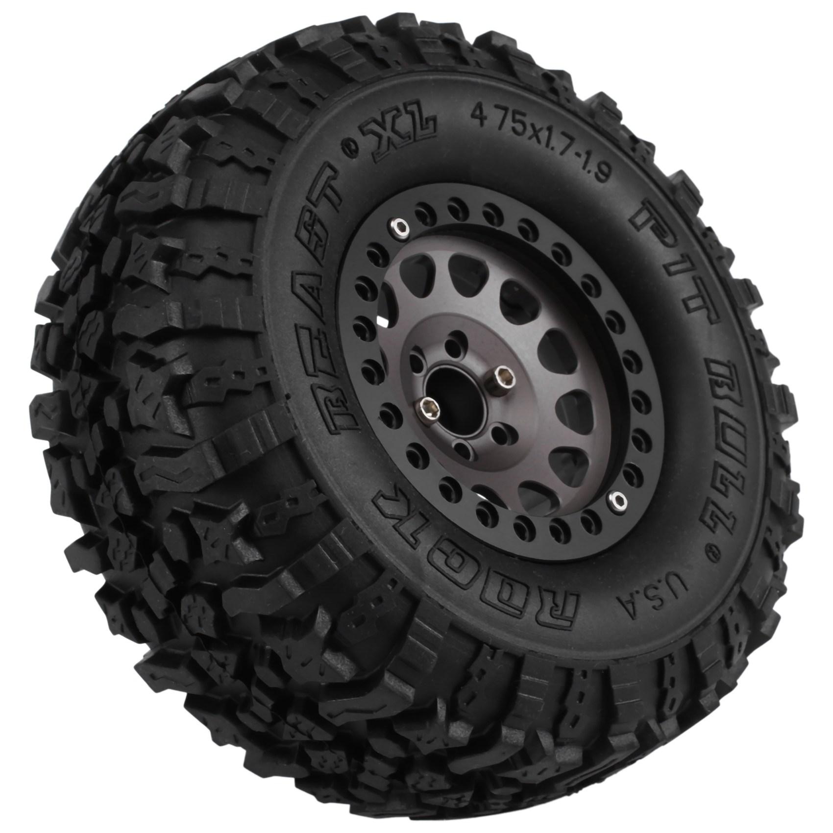 A71Z 4PCS Metal 2.2 Beadlock Wheel Rim Tires Set For 1/10 RC Crawler Car Traxxas TRX4 TRX6 Axial SCX10 RR10 Parts
A71Z 4PCS Metal 2.2 Beadlock Wheel Rim Tires Set For 1/10 RC Crawler Car Traxxas TRX4 TRX6 Axial SCX10 RR10 Parts