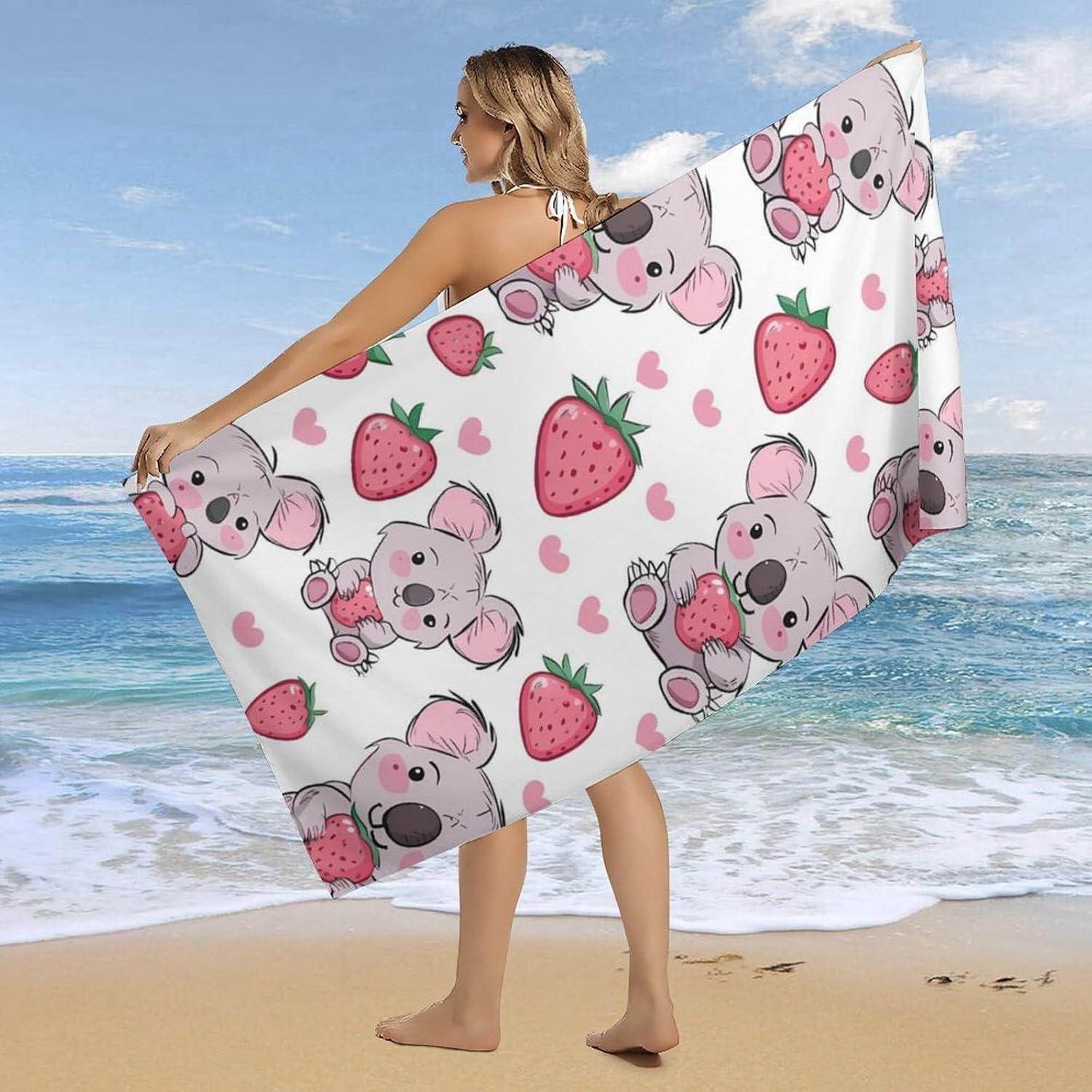 Strawberries Beach Towel for Family stuffs friends Gifts Quick-Dry Sand free For Bath Yoga Tourism Beach Camping Swimming GYM W30*H60(CM)
Strawberries Beach Towel for Family stuffs friends Gifts Quick-Dry Sand free For Bath Yoga Tourism Beach Camping Swimming GYM W30*H60(CM)