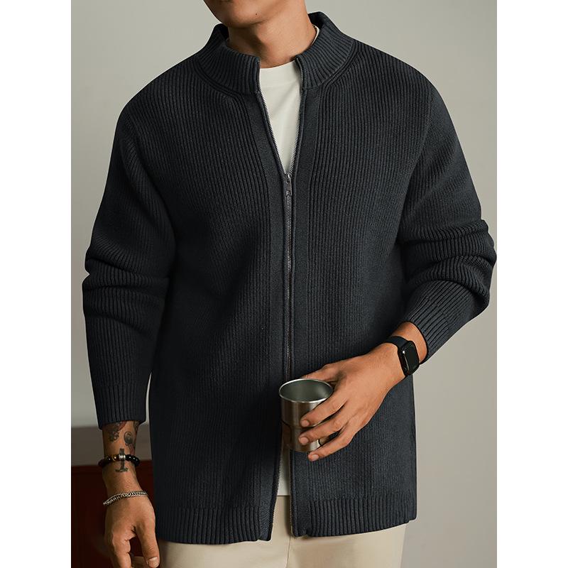 Men s High Neck Double Zipper Cardigan Sweater Jacket - Solid Color, Loose-Fit Knit Top for Autumn and Winter 2XL чорний
Men s High Neck Double Zipper Cardigan Sweater Jacket - Solid Color, Loose-Fit Knit Top for Autumn and Winter 2XL чорний