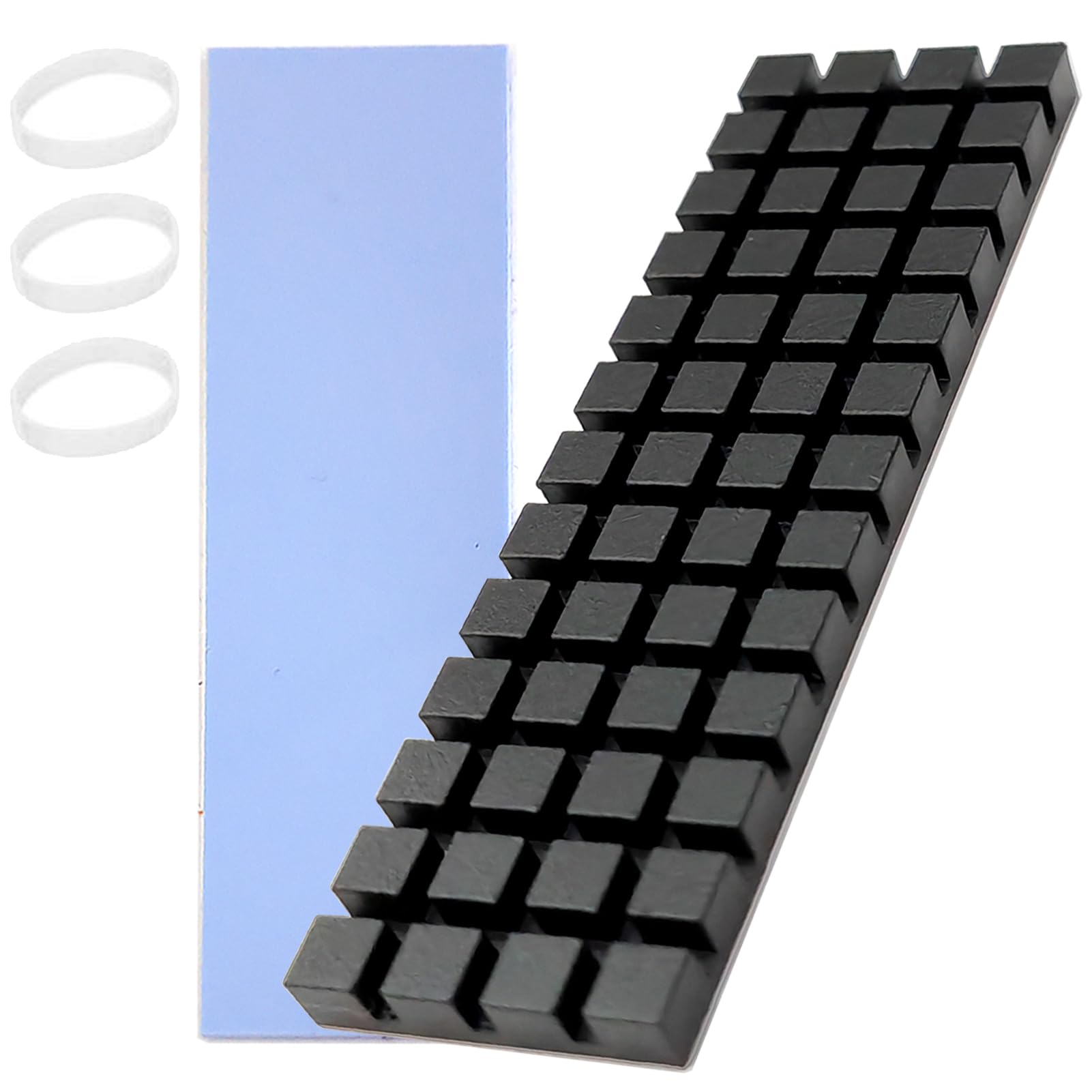 Hodyludy Copper SSD Heatsink 3mm Thin Graphene Coated Thermal Runaway Prevention Heatsink for 2280 M2 SSD PS5 Laptop PC with Thermal Pad M.2 70203mm чорний
Hodyludy Copper SSD Heatsink 3mm Thin Graphene Coated Thermal Runaway Prevention Heatsink for 2280 M2 SSD PS5 Laptop PC with Thermal Pad M.2 70203mm чорний