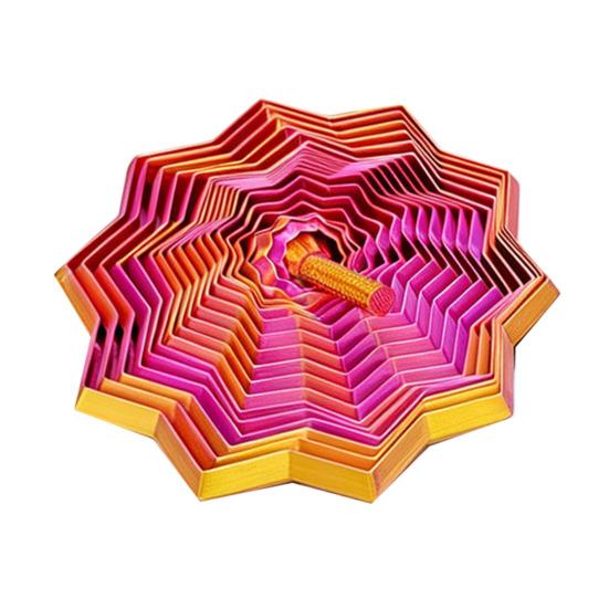 3D Printed Expanded Star Fidget Relief Fractal Stress Anxiety Star Sensory Toy
3D Printed Expanded Star Fidget Relief Fractal Stress Anxiety Star Sensory Toy
