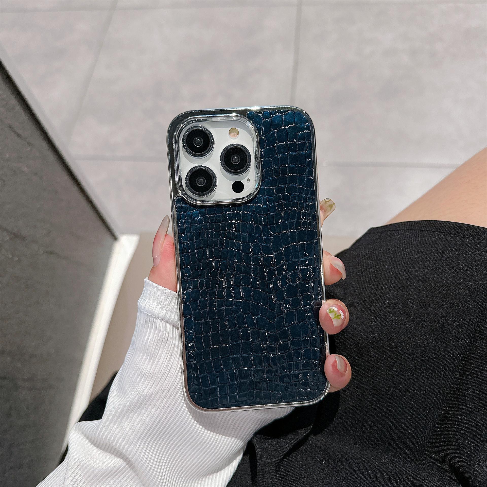 Візерунок крокодила для чохла мобільного телефону IPhone 17 з відчуттям високого класу для IPhone 14pro Гальванізована оболонка Шкіряний візерунок Протиударний захисний чохол Apple 11
Візерунок крокодила для чохла мобільного телефону IPhone 17 з відчуттям високого класу для IPhone 14pro Гальванізована оболонка Шкіряний візерунок Протиударний захисний чохол Apple 11