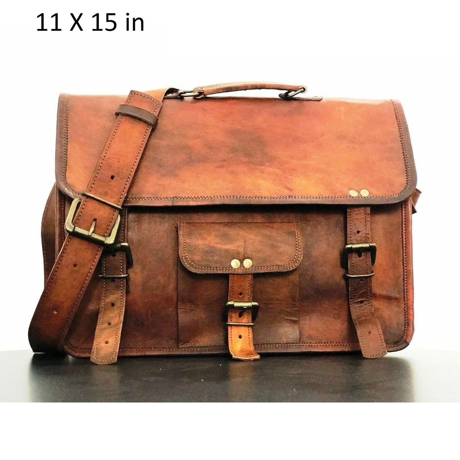 Кожаная сумка для мужчин New Goat Vintage Styel Brown Messenger Портфель для ноутбука через плечо 11 X 15 in коричневый
Кожаная сумка для мужчин New Goat Vintage Styel Brown Messenger Портфель для ноутбука через плечо 11 X 15 in коричневый