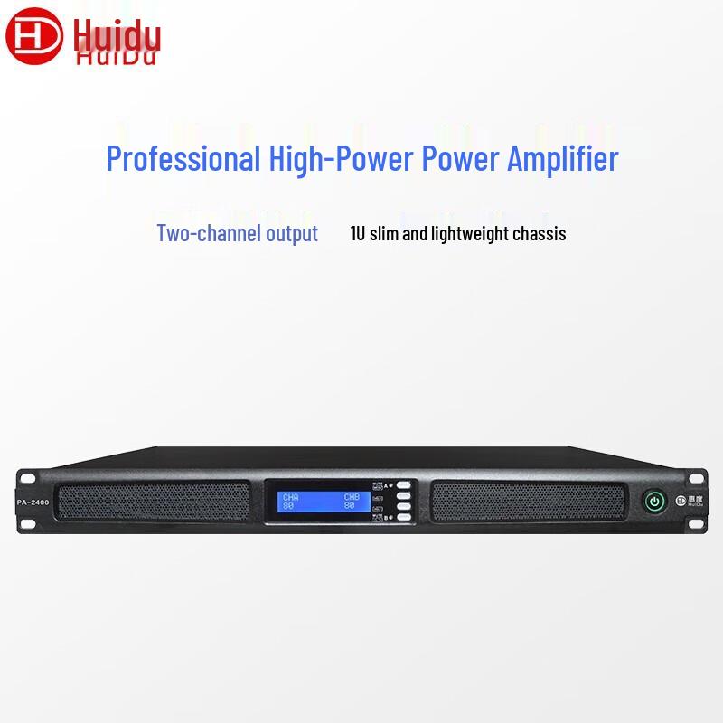Huidu PA-2400 Professional Power Amplifier (CN version)
Huidu PA-2400 Professional Power Amplifier (CN version)