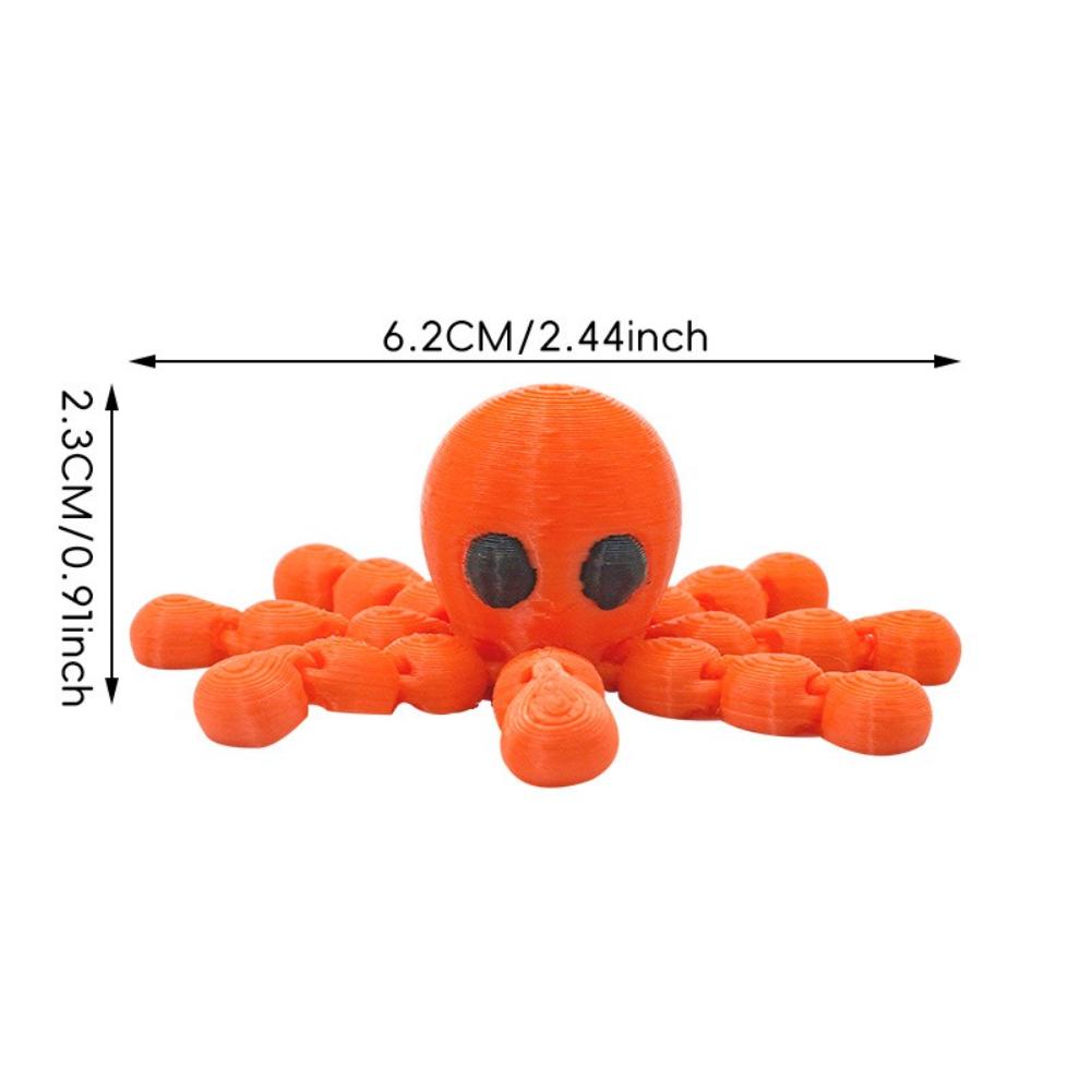 1pcs Movable Joint Animal Toy Mini Octopus Stress-relieving Toy Decoratio Baby Bath Summer Swimming Play Water
1pcs Movable Joint Animal Toy Mini Octopus Stress-relieving Toy Decoratio Baby Bath Summer Swimming Play Water