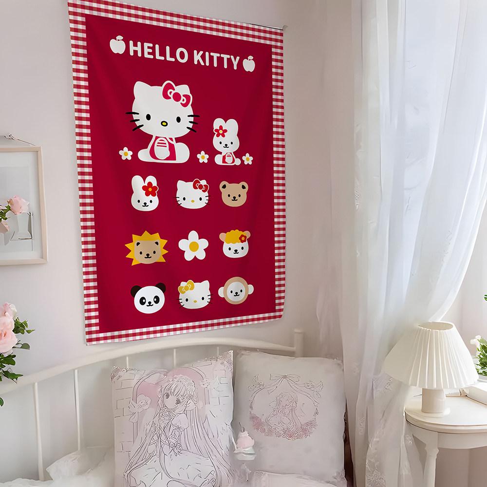 Sanrio hello kitty Tapestry Cute Cartoon Style Fantasy Background Home Decoration Girls Printed Tapestry 74x94cm(29x37in)
Sanrio hello kitty Tapestry Cute Cartoon Style Fantasy Background Home Decoration Girls Printed Tapestry 74x94cm(29x37in)