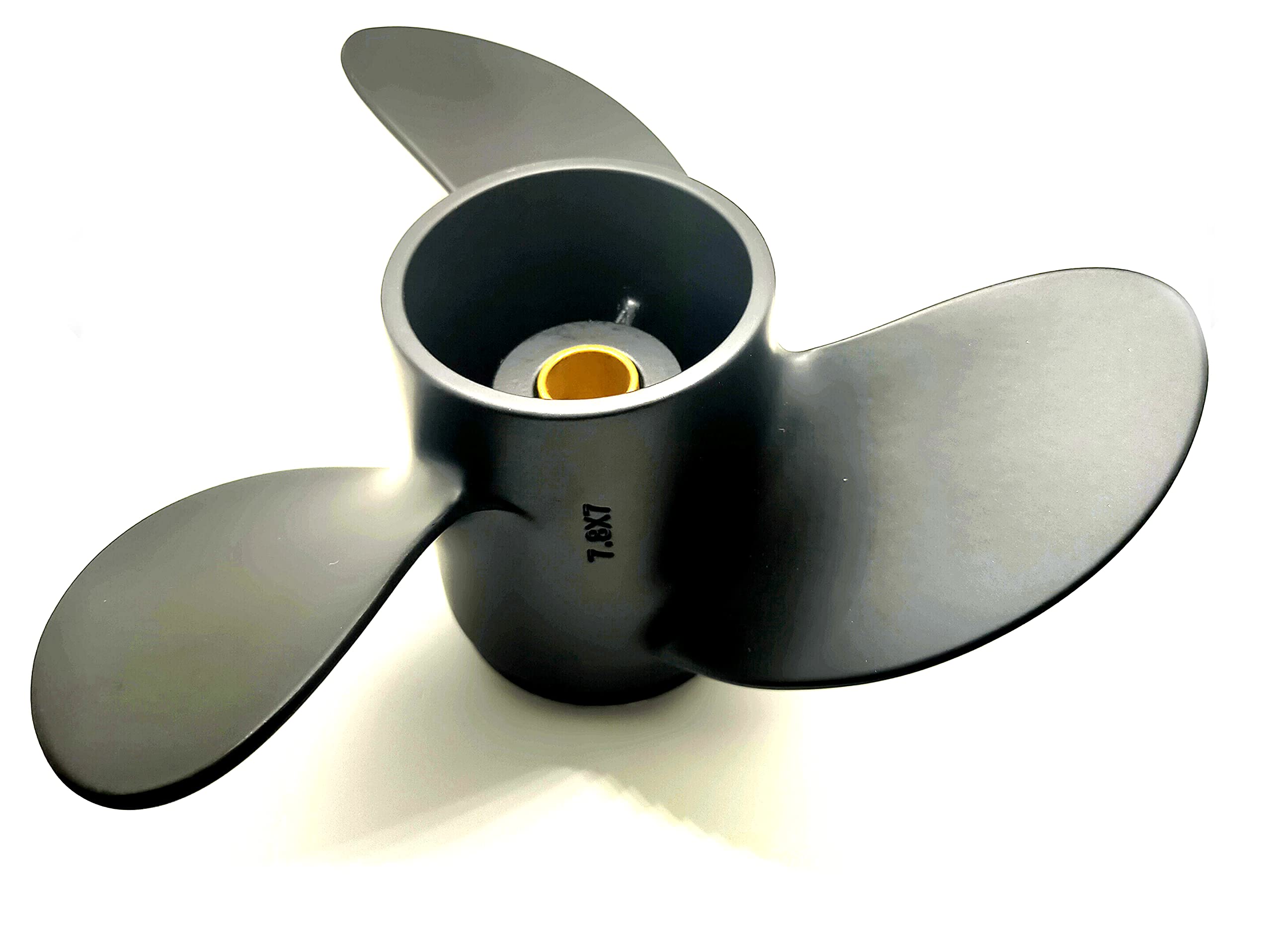 Tohatsu Outboard Motor Genuine Propeller for and Part Assembly, 7-Pitch, 3R1B64514-2, 2-stroke 4-5hp 4-stroke 4-6hp engines.
Tohatsu Outboard Motor Genuine Propeller for and Part Assembly, 7-Pitch, 3R1B64514-2, 2-stroke 4-5hp 4-stroke 4-6hp engines.