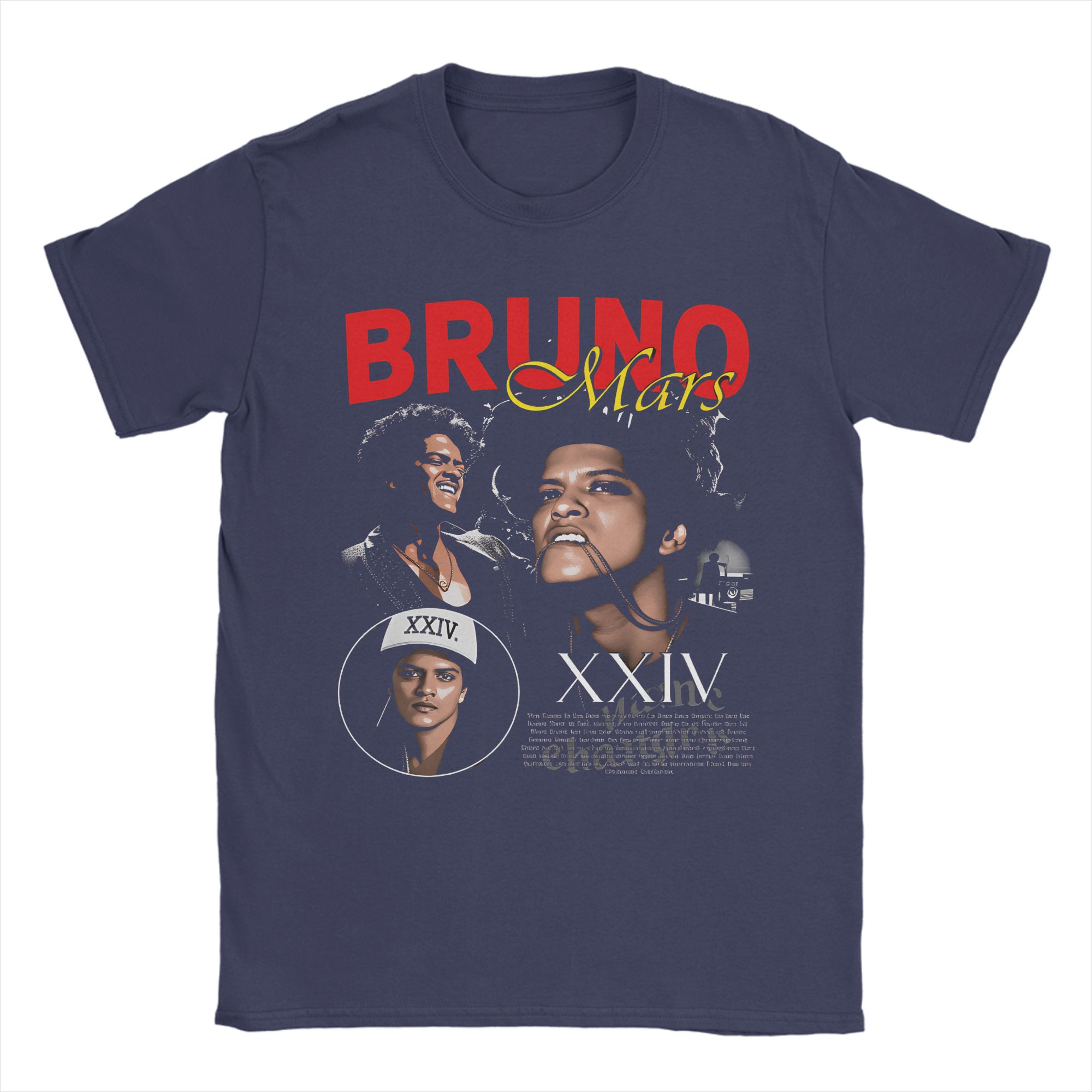 Bruno Mars XXIV 100 Cotton TShirt For Unisex Beach Vintage TShirts O Neck Fashion Tees Oversized Custom DIY Tops 4XL
Bruno Mars XXIV 100 Cotton TShirt For Unisex Beach Vintage TShirts O Neck Fashion Tees Oversized Custom DIY Tops 4XL