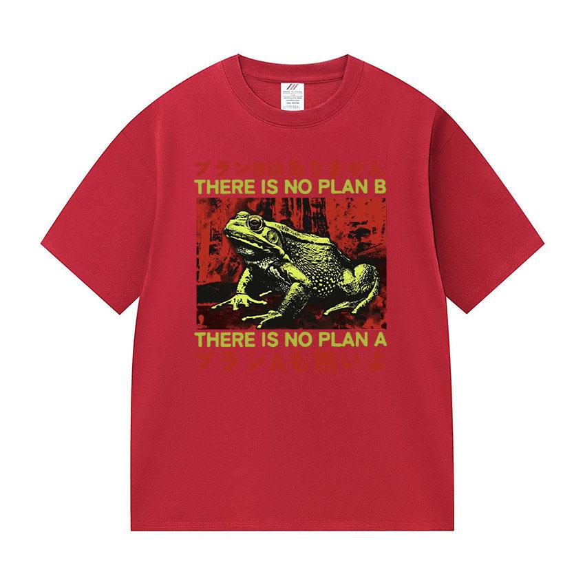 Japanese There Is No Plan B Frog Graphic T Shirt Unisexs Vintage Fashion ONeck Tshirts Casual Unisex Cotton Short Sleeve Tshirts S
Japanese There Is No Plan B Frog Graphic T Shirt Unisexs Vintage Fashion ONeck Tshirts Casual Unisex Cotton Short Sleeve Tshirts S