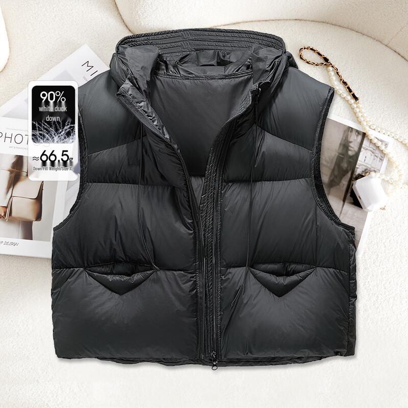Sibscher Women s Hooded 90% Down Vest S
Sibscher Women s Hooded 90% Down Vest S