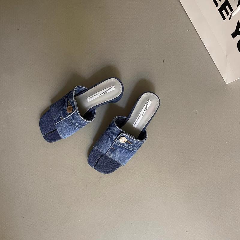 Летний дизайн Sensation Small Crowd Толстые каблуки Тапочки Модные ретро джинсовые высокие каблуки Тапочки Женская обувь Свиные ножки Тапочки 38 светло-синий
Летний дизайн Sensation Small Crowd Толстые каблуки Тапочки Модные ретро джинсовые высокие каблуки Тапочки Женская обувь Свиные ножки Тапочки 38 светло-синий