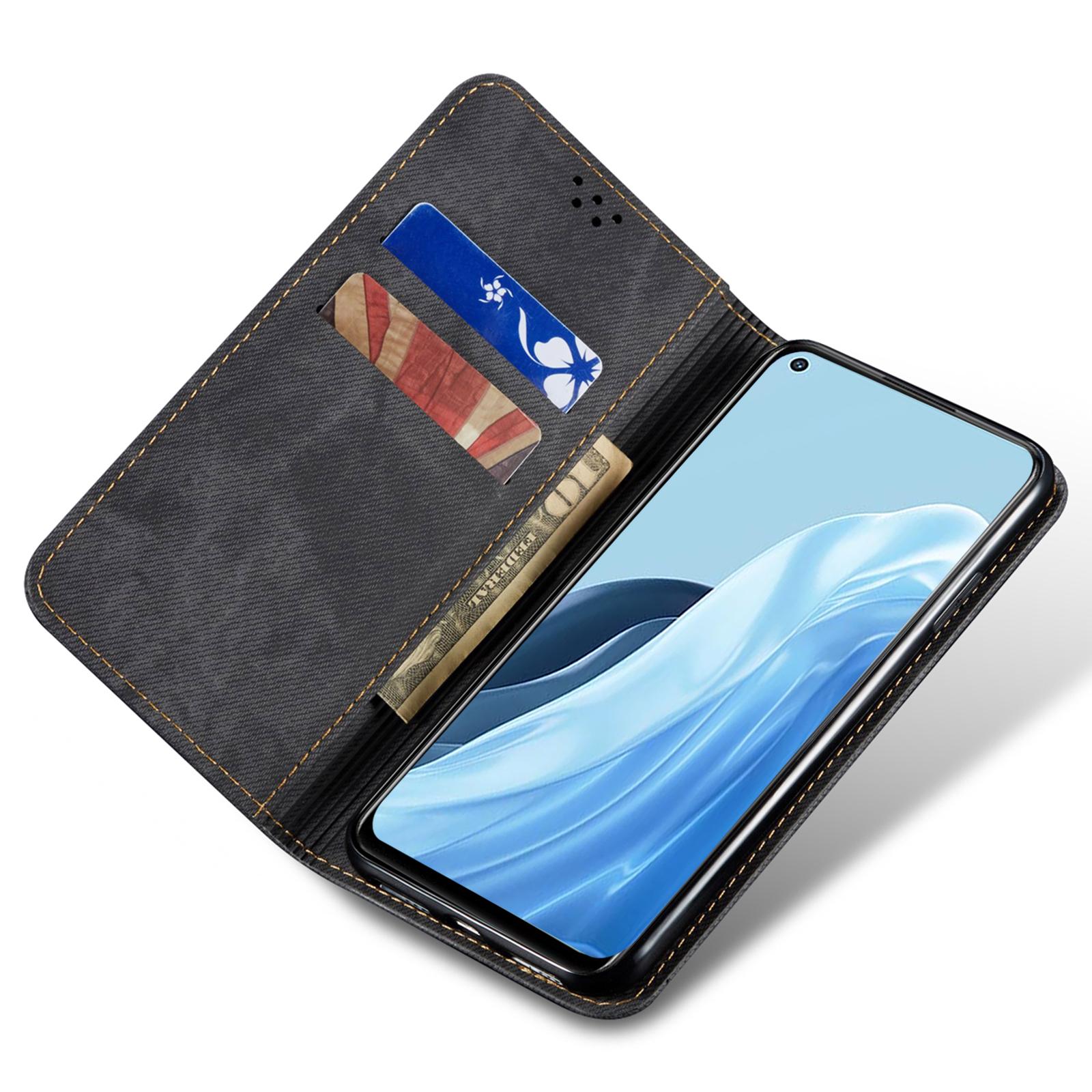 For OnePlus Nord CE 3 Lite 5G/Nord N30 5G/Oppo K11x 5G Leather Wallet Case Anti-scratch Jeans Cloth Texture Phone Stand Cover Black
For OnePlus Nord CE 3 Lite 5G/Nord N30 5G/Oppo K11x 5G Leather Wallet Case Anti-scratch Jeans Cloth Texture Phone Stand Cover Black