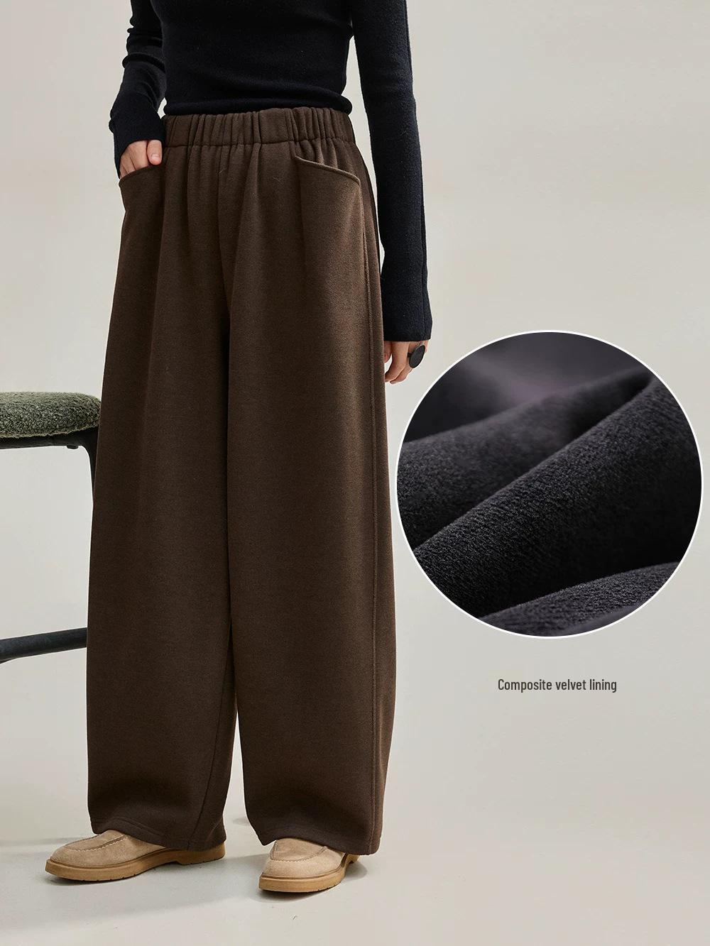 Wool Blend Fleece Slimming Warm Artistic Sweatpants Small
Wool Blend Fleece Slimming Warm Artistic Sweatpants Small