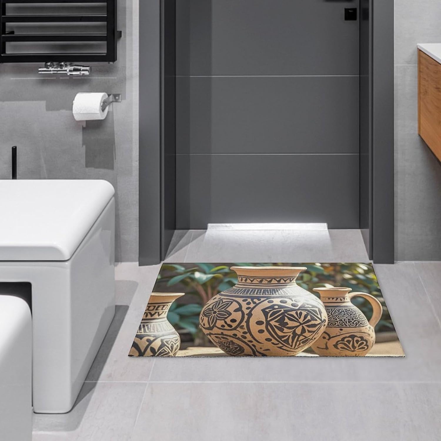 Crystal velvet carpetAfrica Ethnic Pottery Area Rug for Living Room Non Slip Furry Carpet Indoor Machine Washable Rug Entryway F 60x90cm
Crystal velvet carpetAfrica Ethnic Pottery Area Rug for Living Room Non Slip Furry Carpet Indoor Machine Washable Rug Entryway F 60x90cm