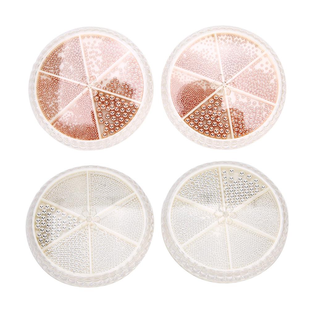 2 Boxes 6 Grid Beads Salon Nail Art Manicure Crafts DIY Decoration Beads Accessories
2 Boxes 6 Grid Beads Salon Nail Art Manicure Crafts DIY Decoration Beads Accessories