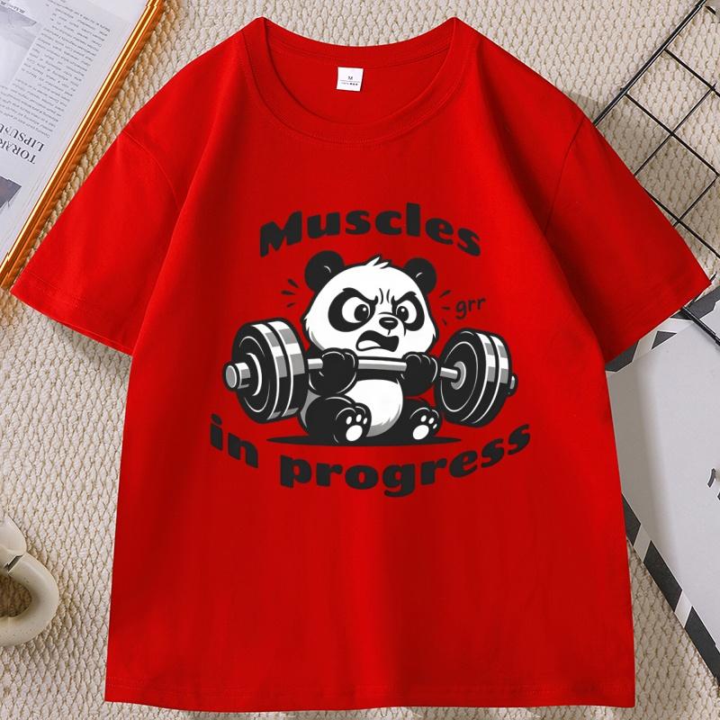 Muscular Panda Lifting Weights TShirt for Unisex Gym Humor Panda T Shirt Funny Workout Clothes Soft Breathable Graphic Tee S
Muscular Panda Lifting Weights TShirt for Unisex Gym Humor Panda T Shirt Funny Workout Clothes Soft Breathable Graphic Tee S