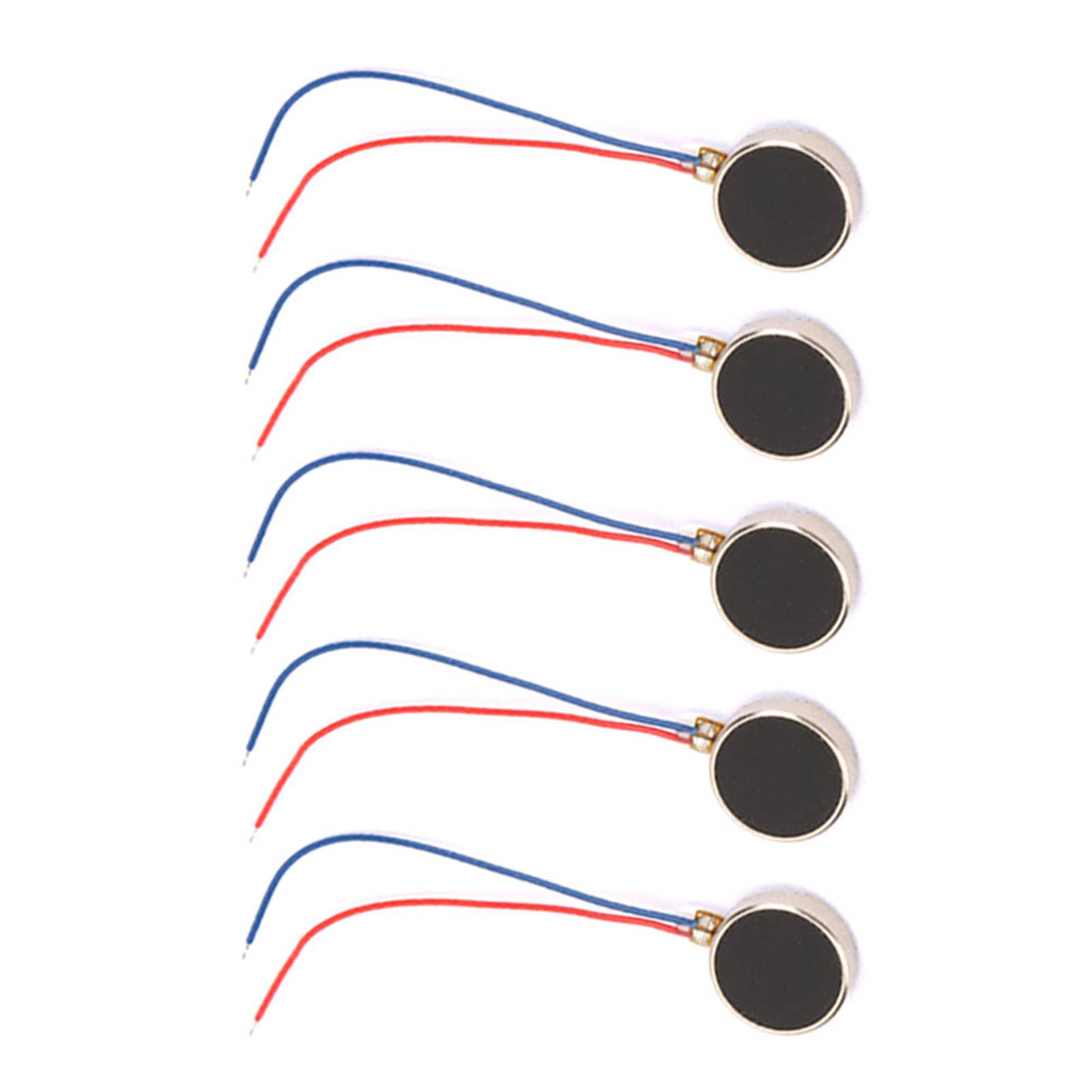 5pcs DC 3V 80mA Pager and Cell Phone Coin Flat Vibrating Micro Motor 10x2mm 11000RPM 1020(27mm)
5pcs DC 3V 80mA Pager and Cell Phone Coin Flat Vibrating Micro Motor 10x2mm 11000RPM 1020(27mm)