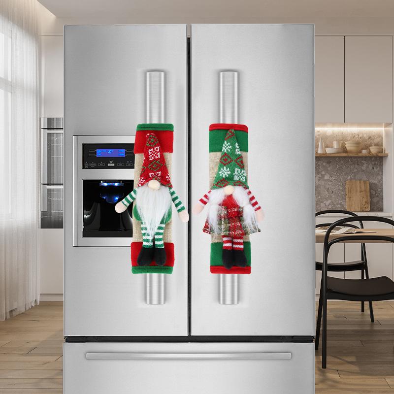 2pcs Christmas Gnome Door Handle Covers - Fabric Appliance Handle Guards - Scratch Protection -Holiday Kitchen Decor Party Gifts
2pcs Christmas Gnome Door Handle Covers - Fabric Appliance Handle Guards - Scratch Protection -Holiday Kitchen Decor Party Gifts