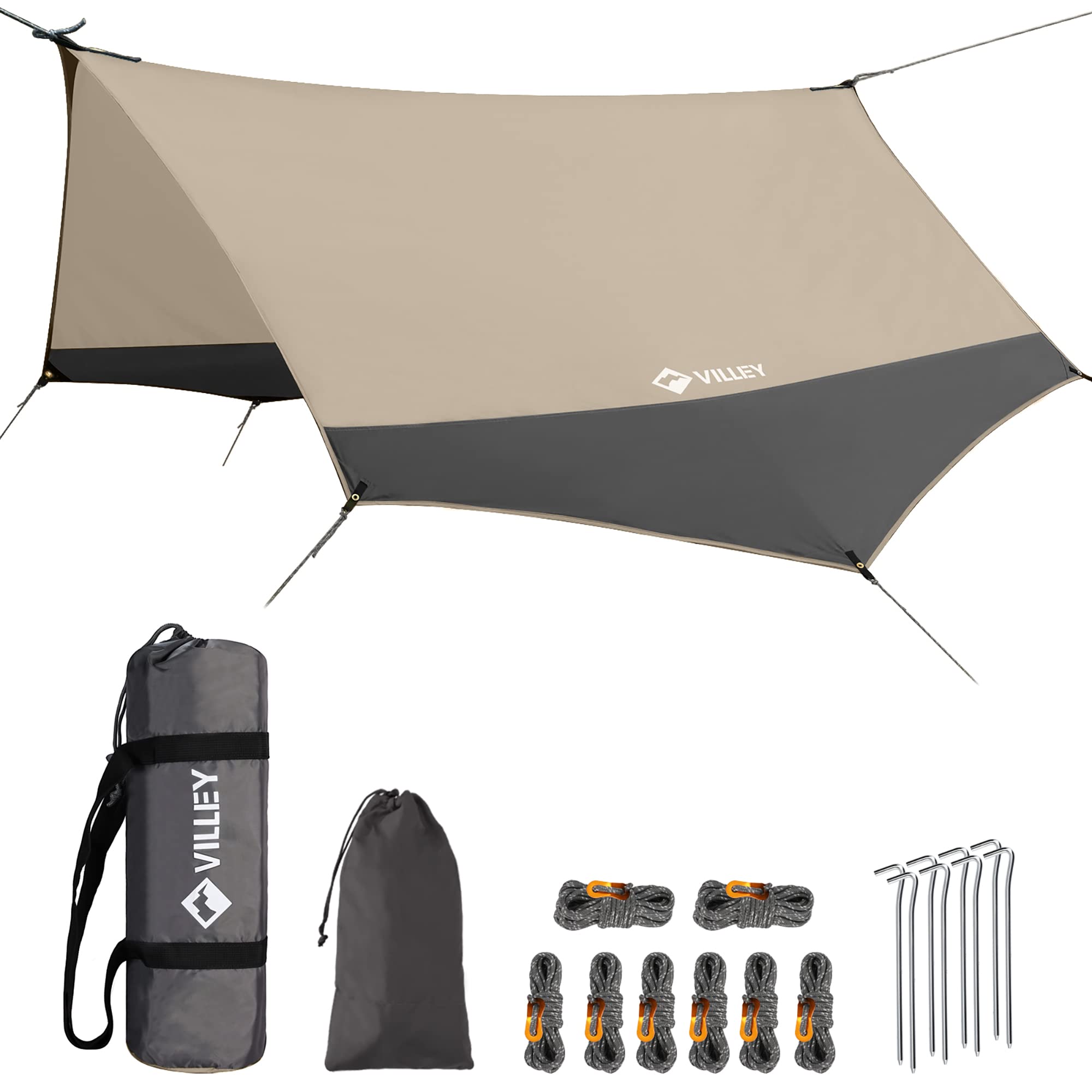 VILLEY Camping Sun Tent PU Вогнезахисний футляр для накопичення тепла УФ-світла В комплекті Брезент, Брезент, Укриття, Тент, Легкий, Брезент, 400x350 см, Покриття,
VILLEY Camping Sun Tent PU Вогнезахисний футляр для накопичення тепла УФ-світла В комплекті Брезент, Брезент, Укриття, Тент, Легкий, Брезент, 400x350 см, Покриття,
